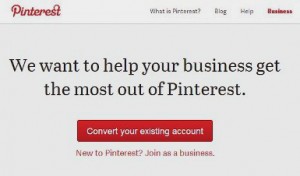pinterest-empresa pinterest convertir a empresa