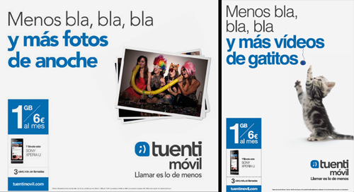 tuenti movil publicidad