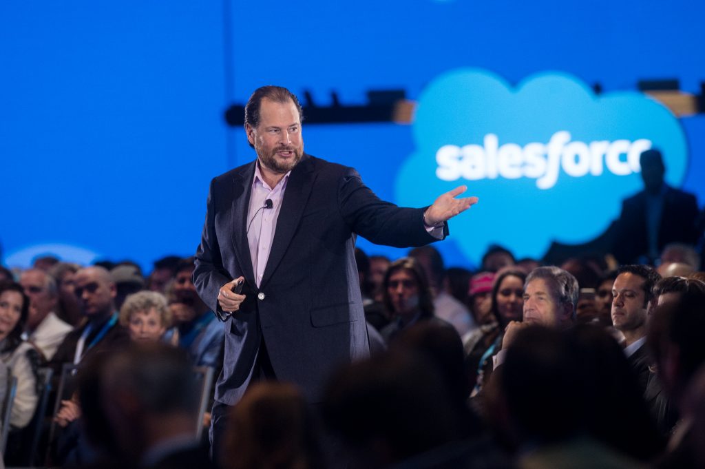 CEO Salesforce en dreamforce 2017 CEO Salesforce en dreamforce 2017