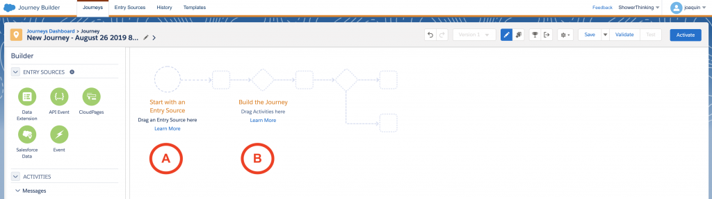 journey builder workflow 2