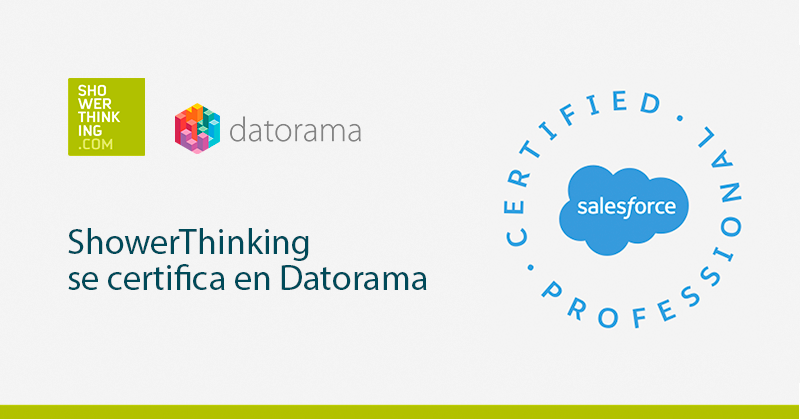 ShowerThinking se certifica en Datorama