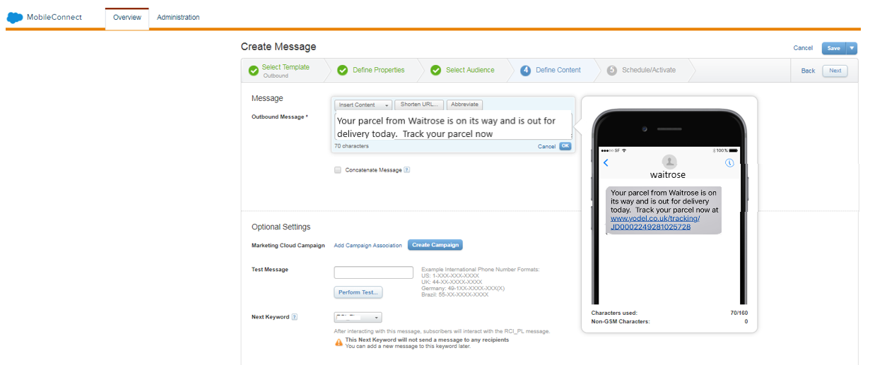 Salesforce Marketing Cloud Mobile Studio ShowerThinking