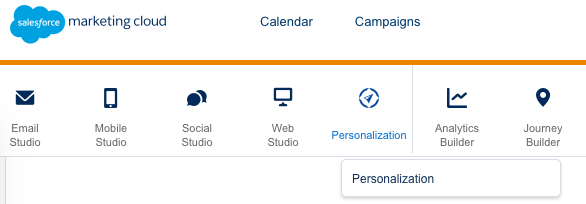Marketing Cloud Personalization